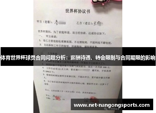 体育世界杯球员合同问题分析：薪酬待遇、转会限制与合同期限的影响